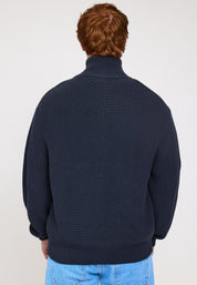 Knit Zip Cardigan