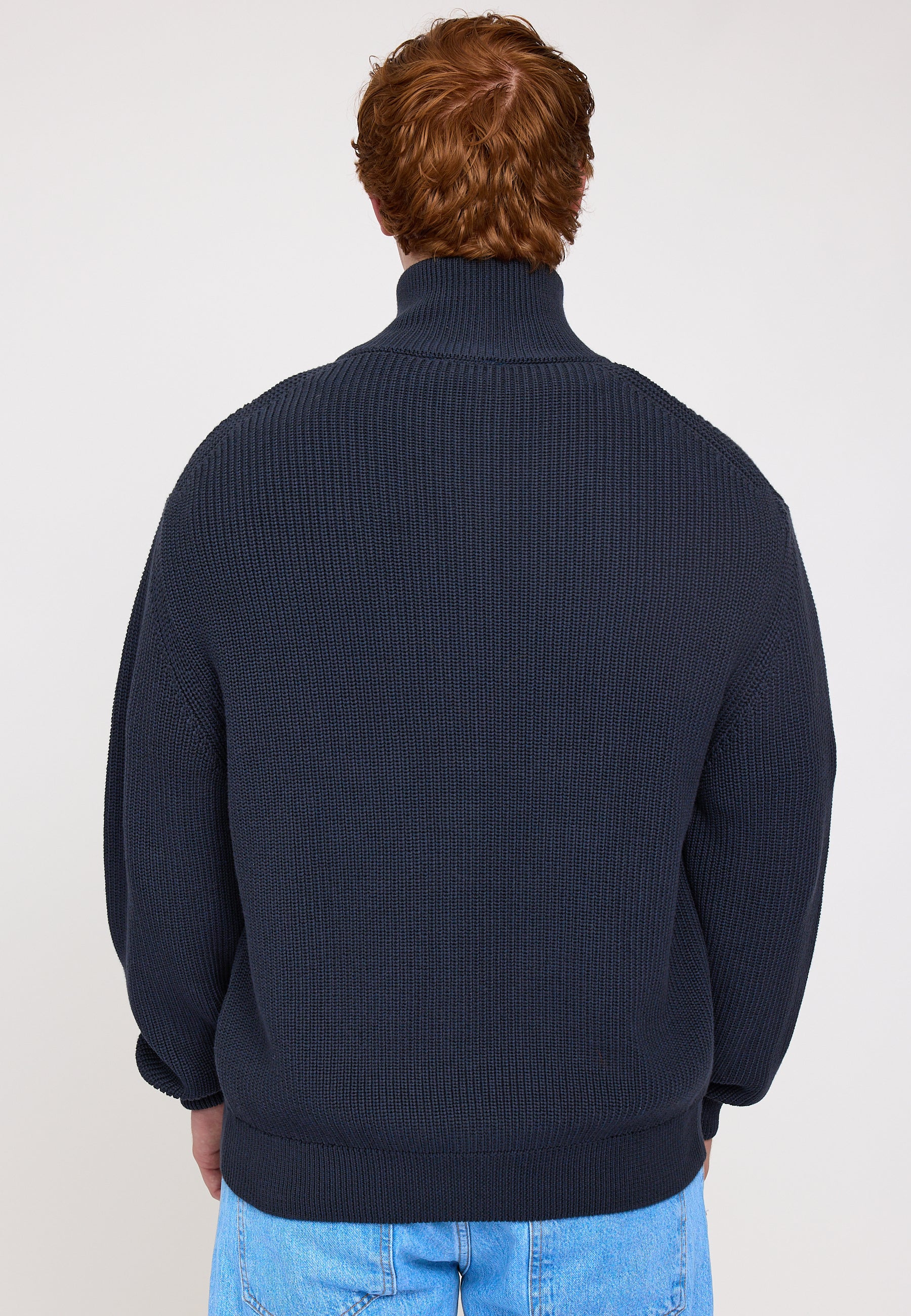 Knit Zip Cardigan