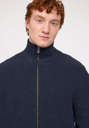 Knit Zip Cardigan
