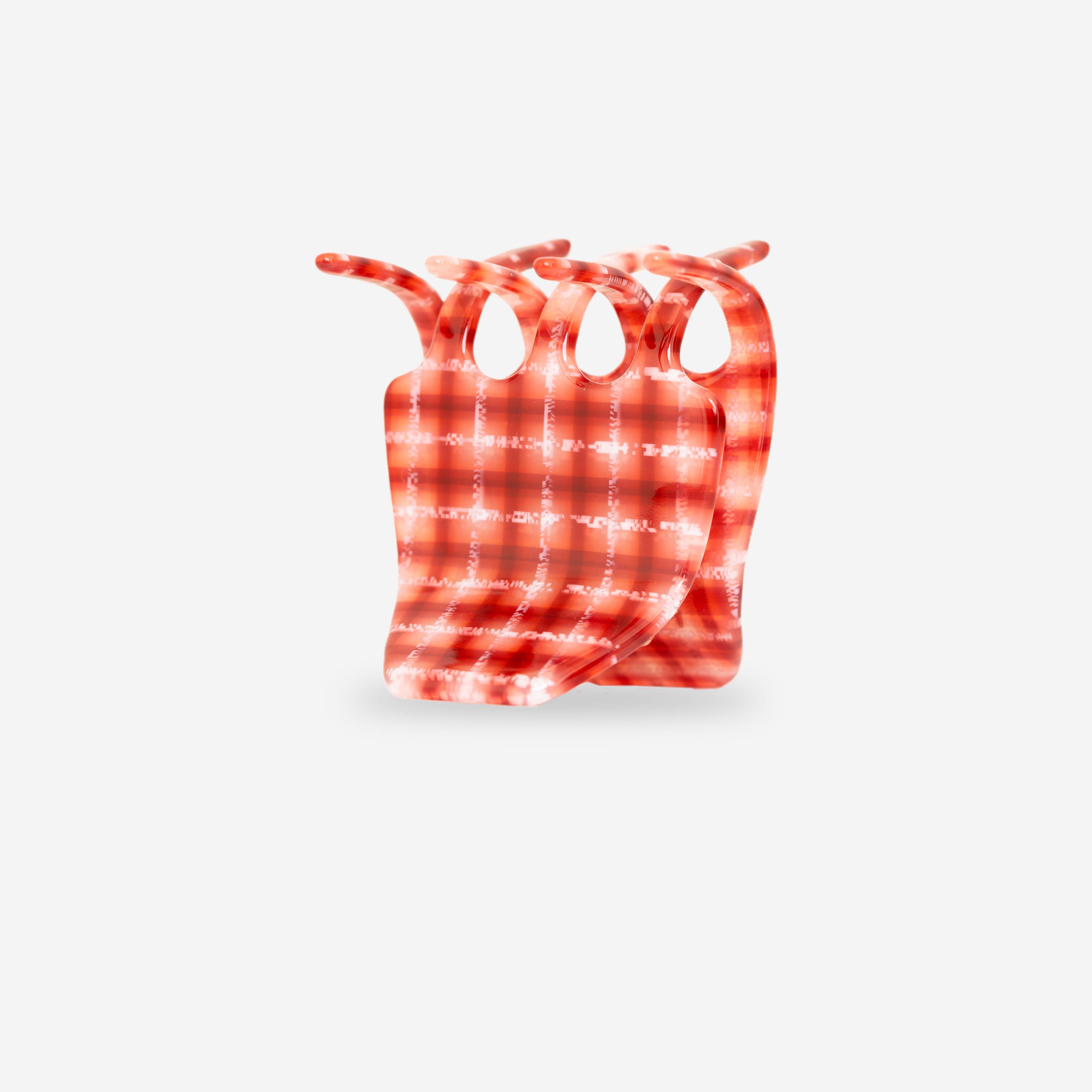 Haarklammer - Kit Maroon