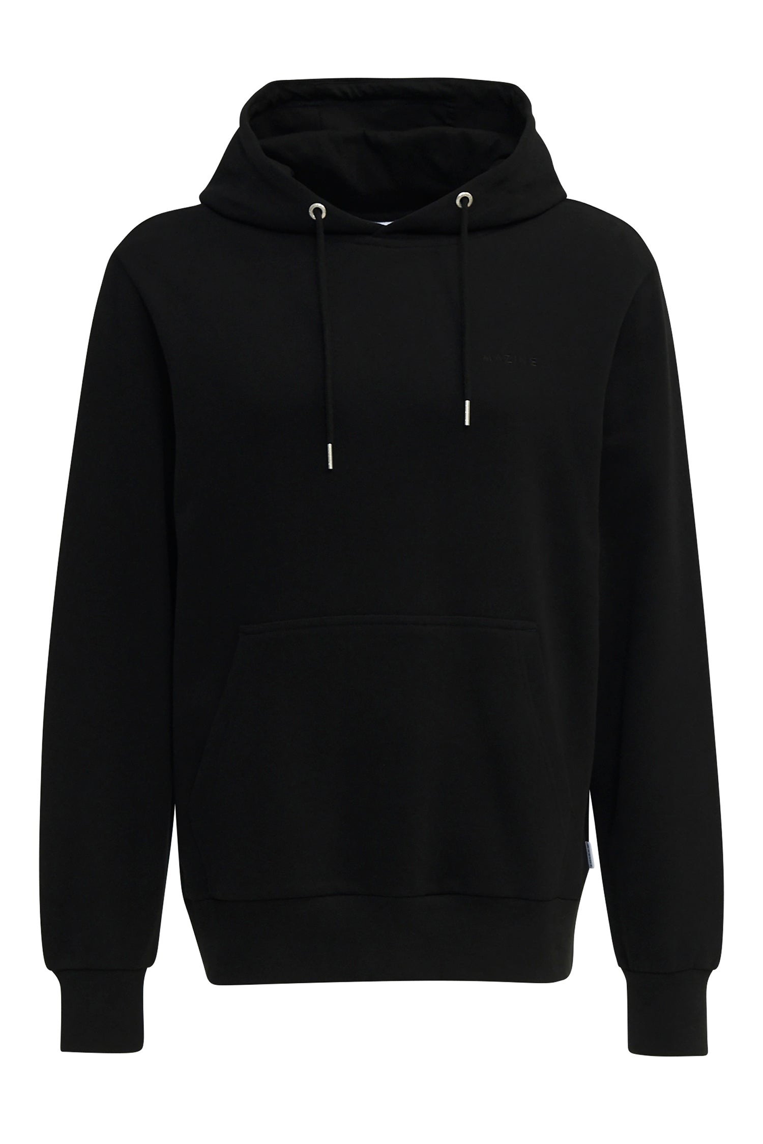 Schwarzer Kapuzenpullover mit Logo