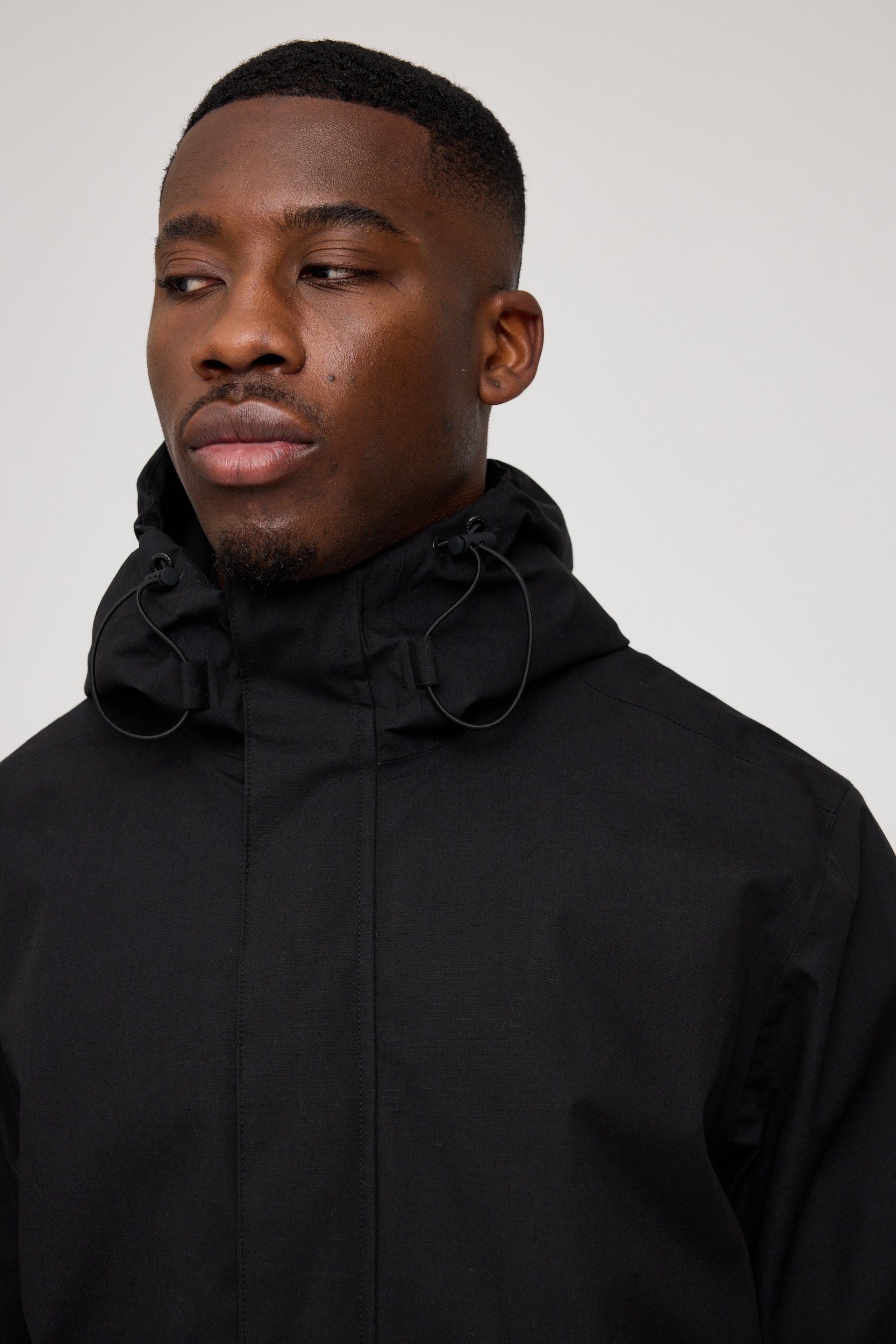 Natural Rain Jacket - Black
