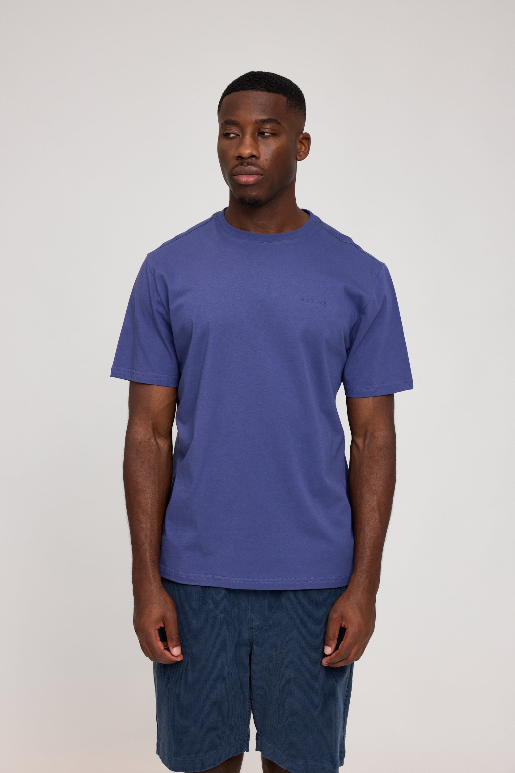Basic T - Iris Blue