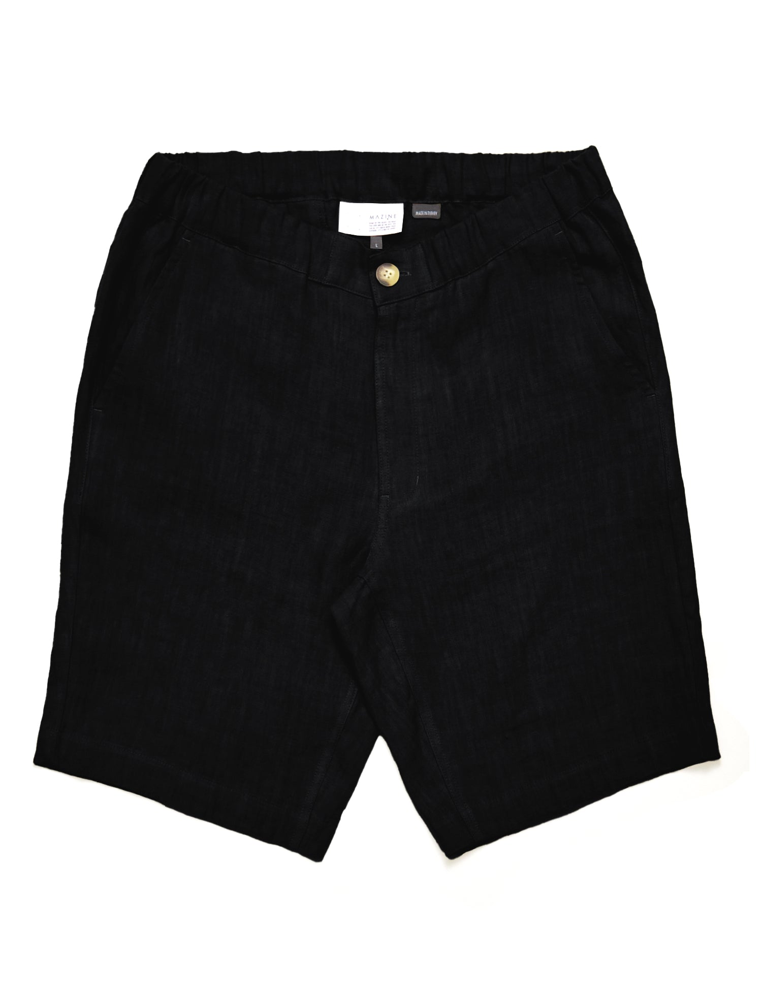 Regular Linen Shorts