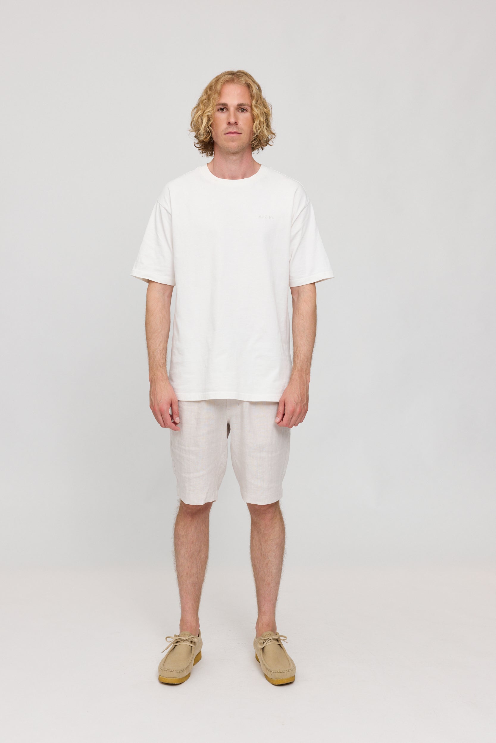Regular Linen Shorts