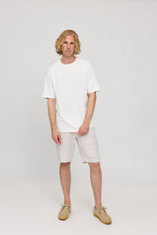 Regular Linen Shorts