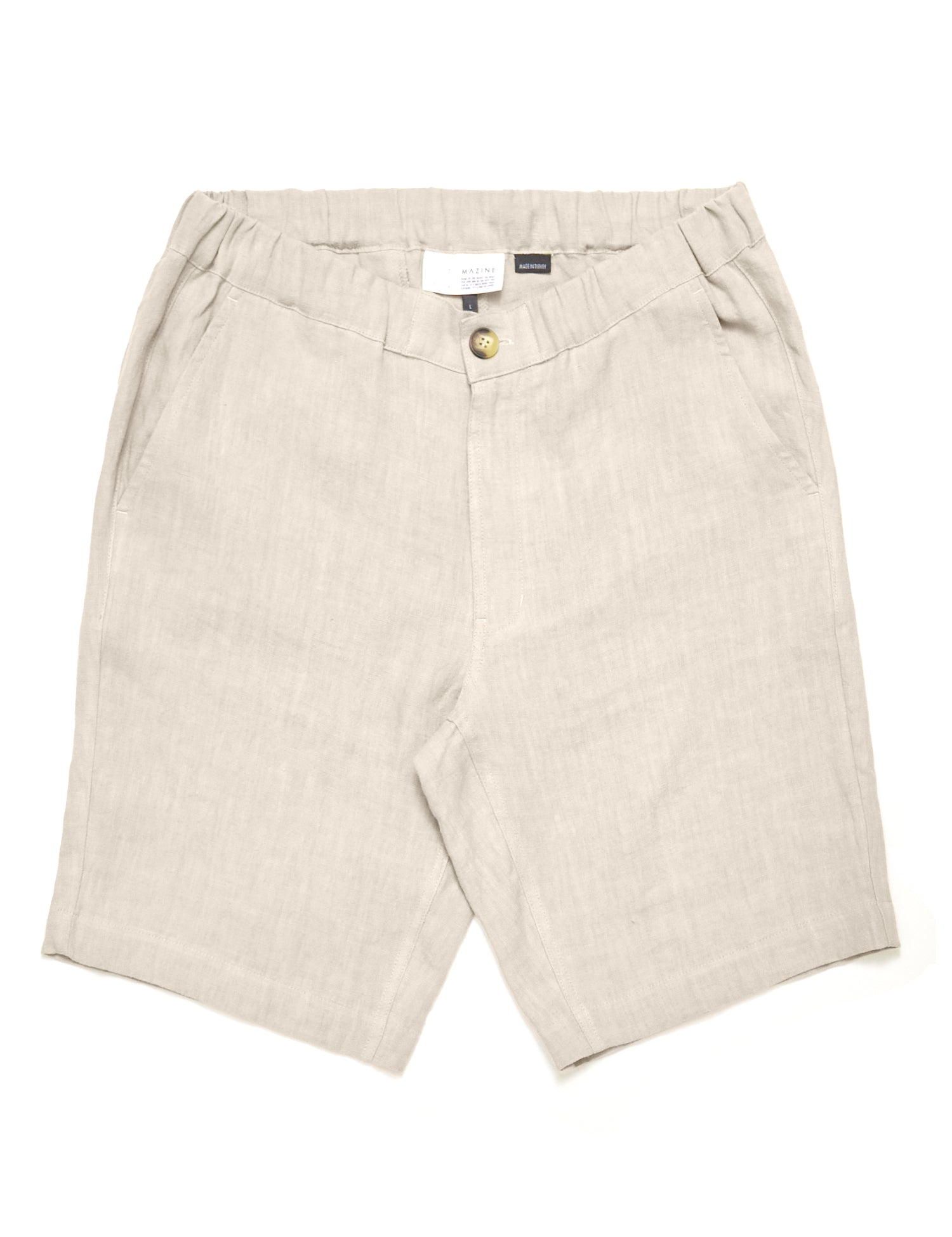 Regular Linen Shorts