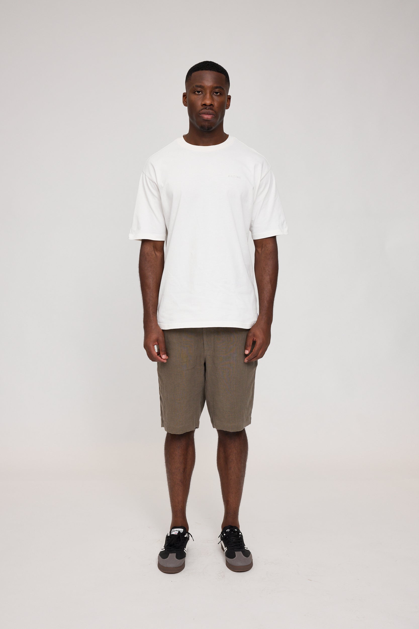Regular Linen Shorts