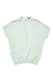 V-Neck Blouse - Misty Jade