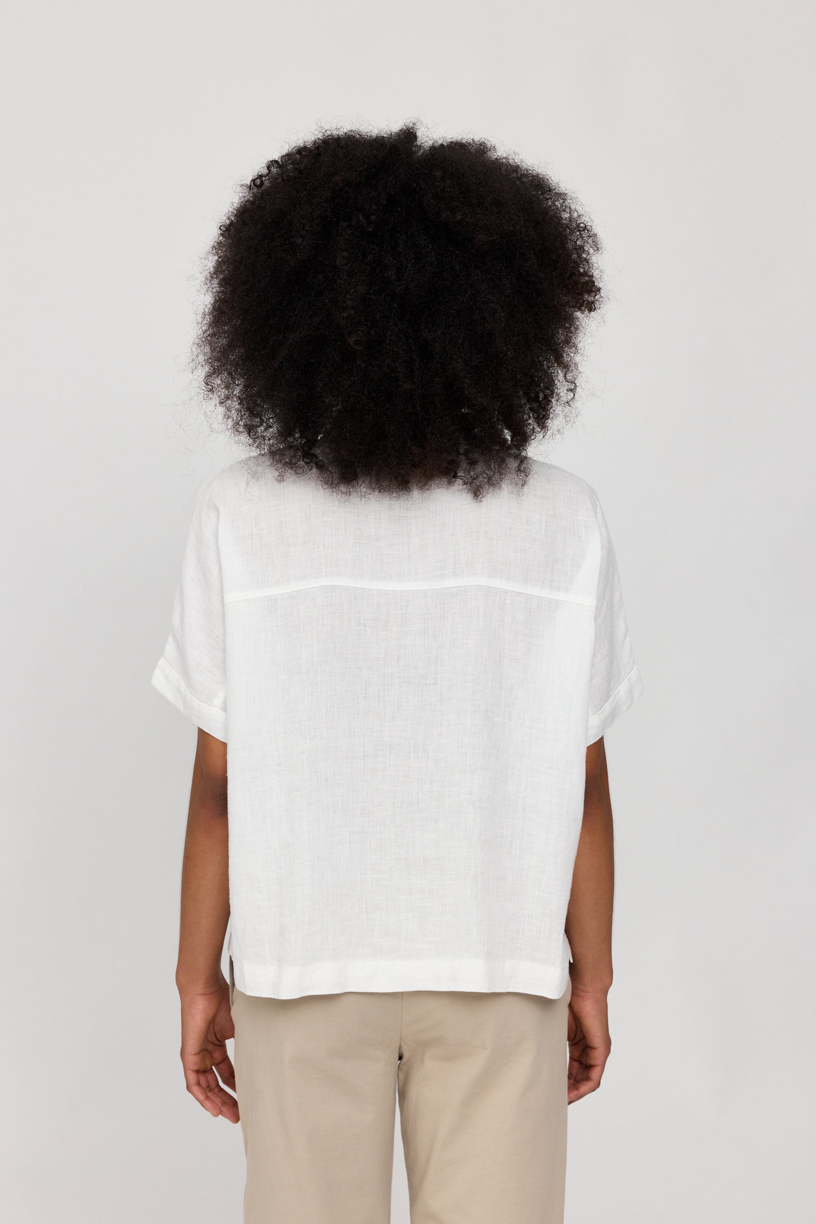 Short Sleeve Linen Shirt