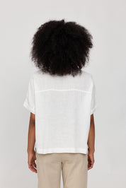 Short Sleeve Linen Shirt