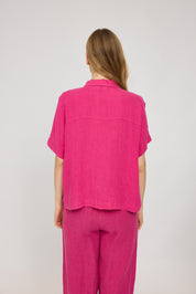 Short Sleeve Linen Shirt