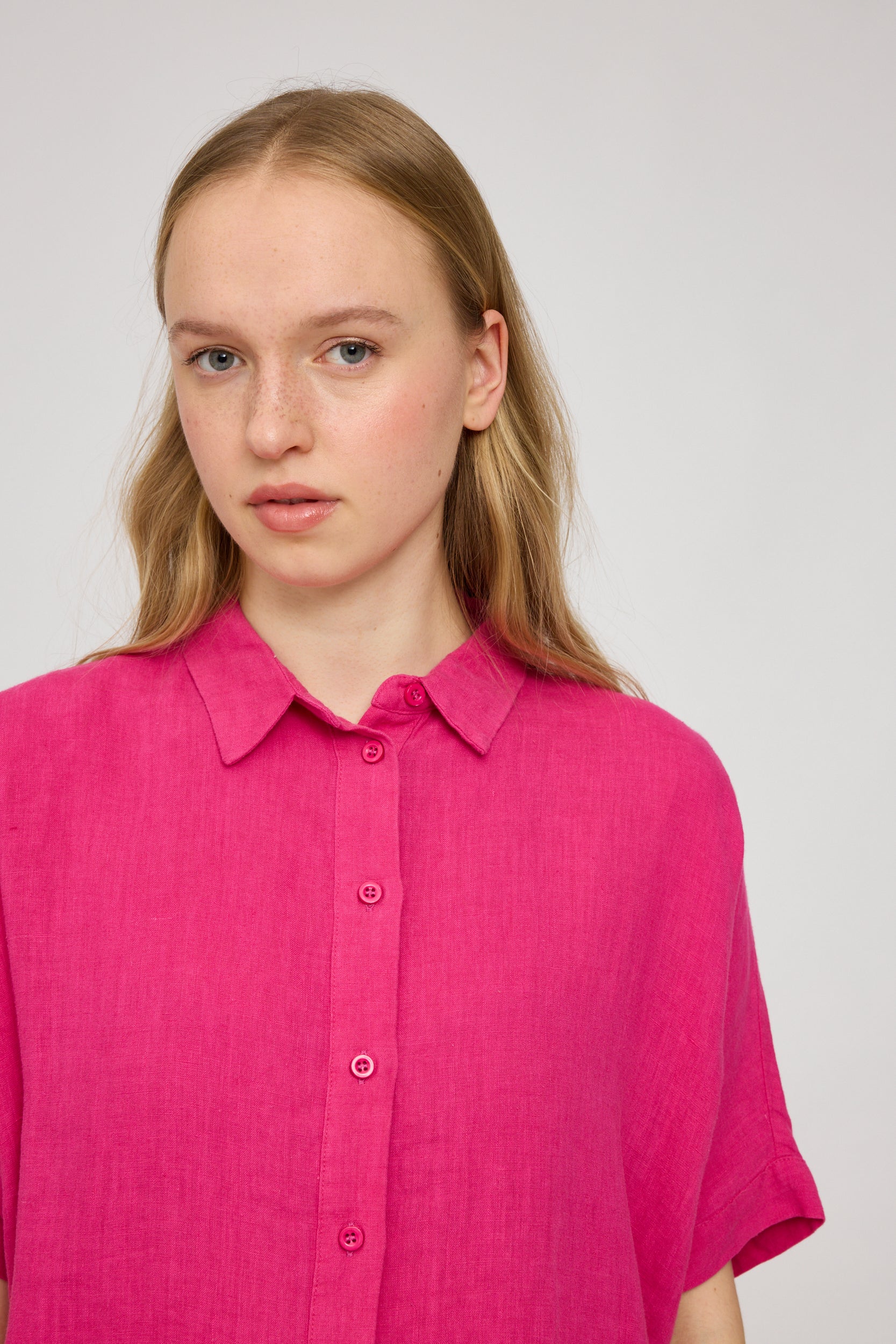 Short Sleeve Linen Shirt