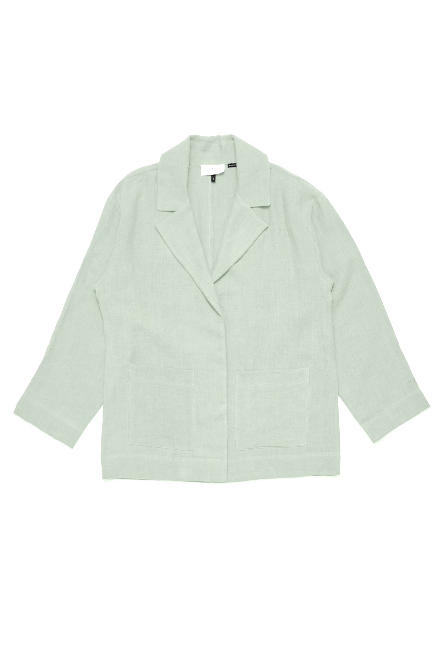 Linen Blazer Wide