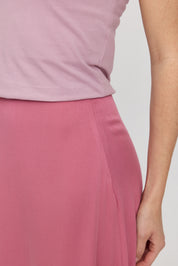 Midi Skirt - Pink Rose