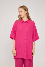Linen Shirt Dress