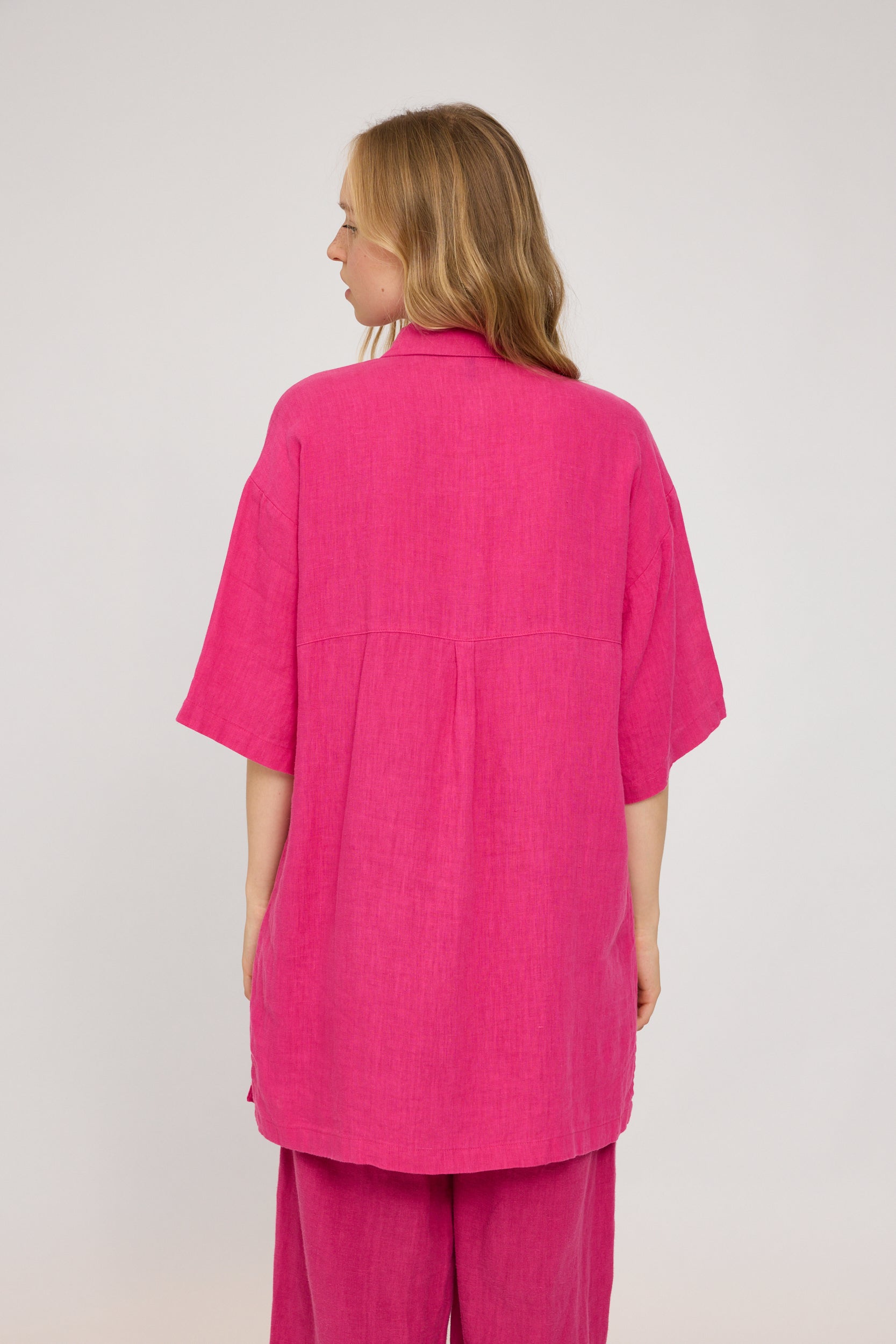 Linen Shirt Dress