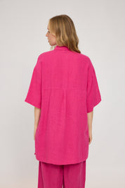 Linen Shirt Dress