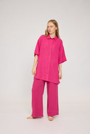 Linen Shirt Dress