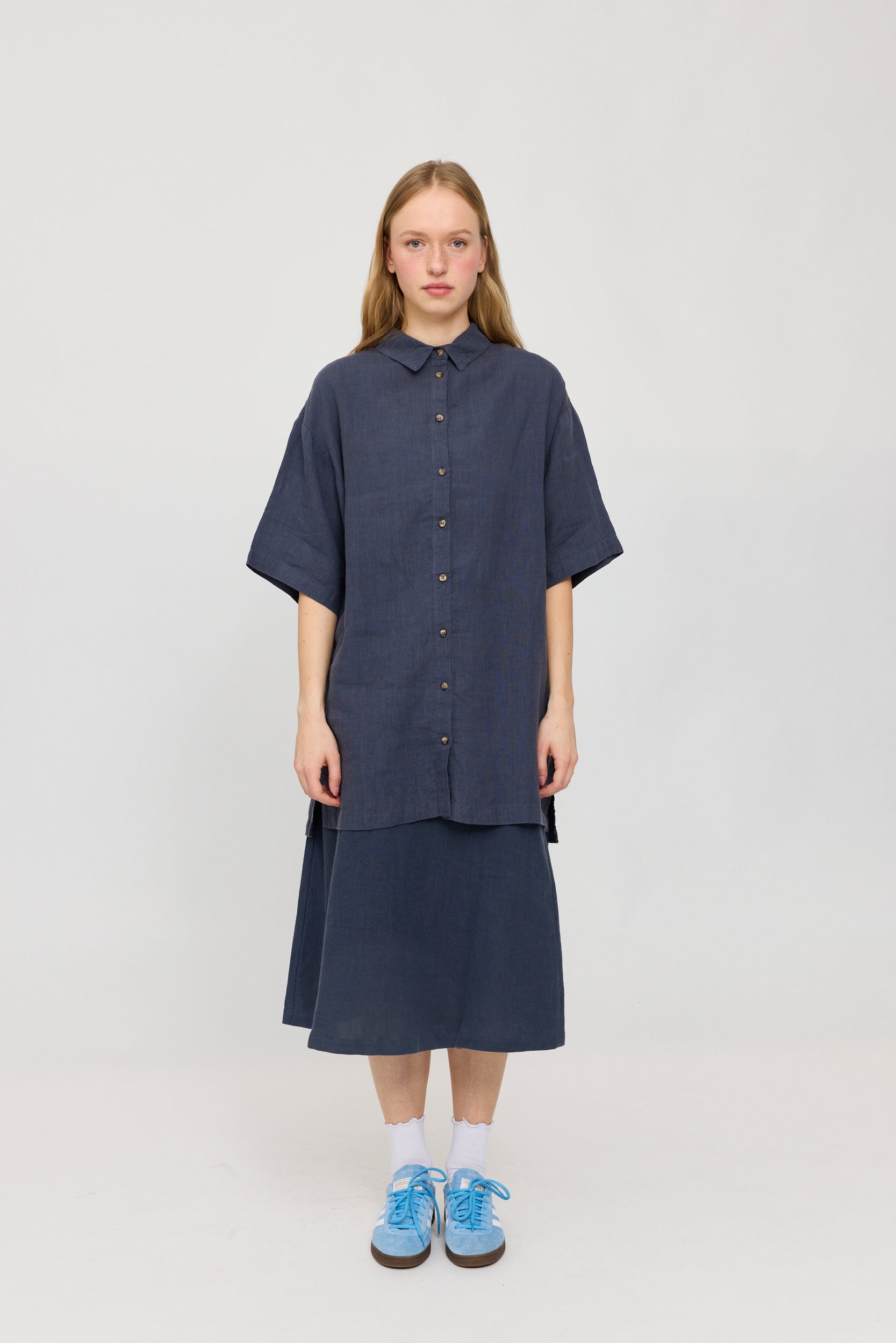 Linen Shirt Dress