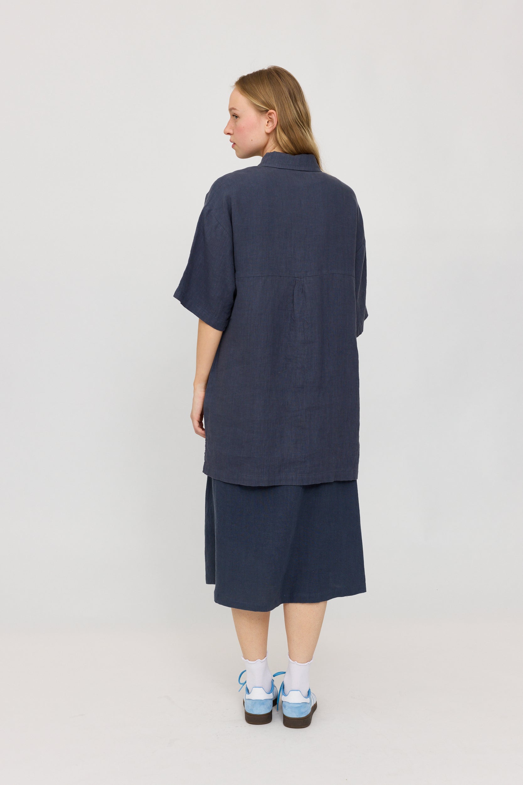 Linen Shirt Dress