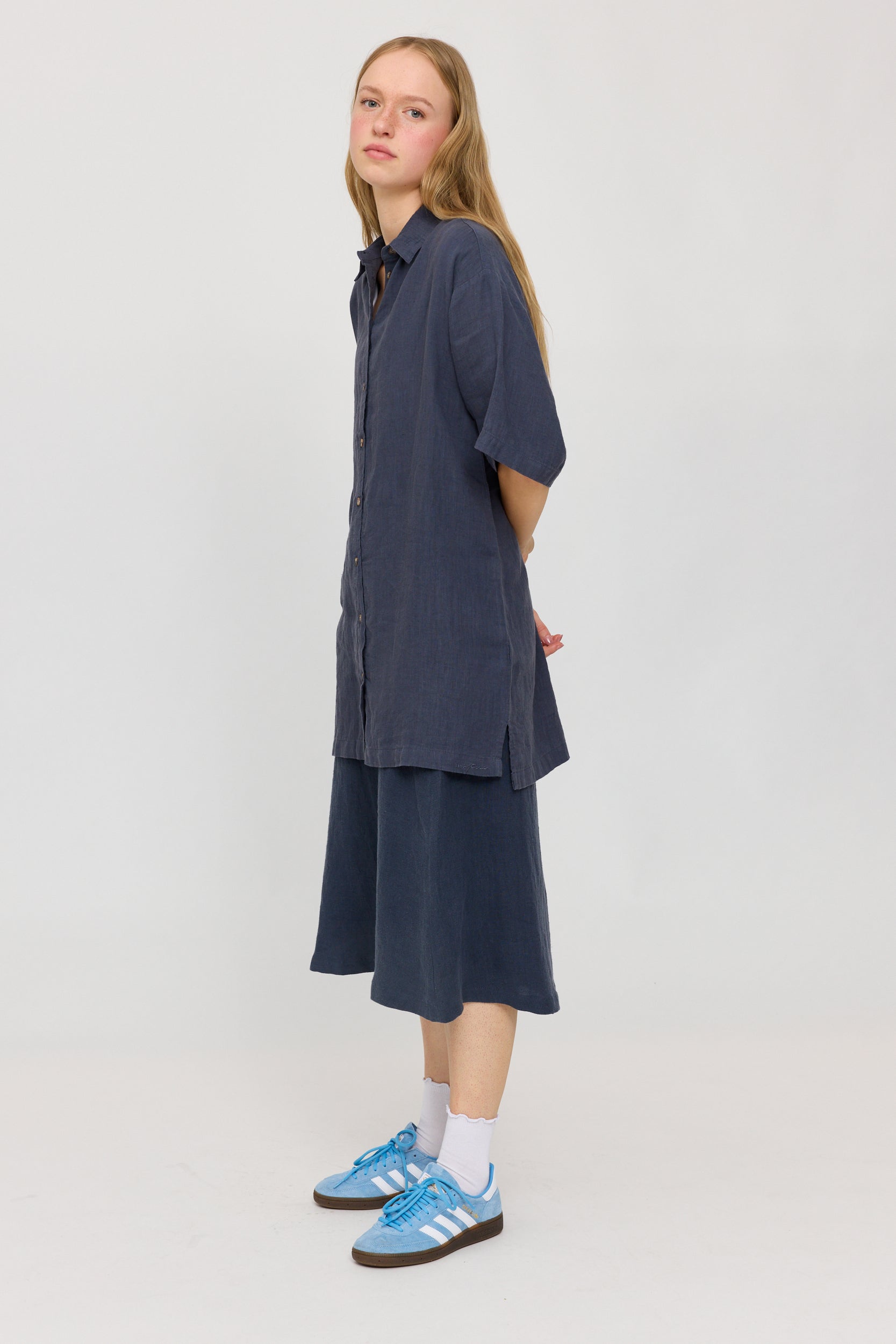 Linen Shirt Dress