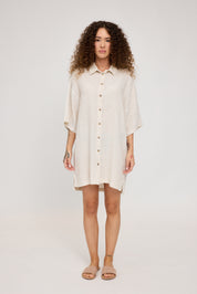 Linen Shirt Dress