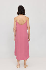 Strap Dress - Pink Rose