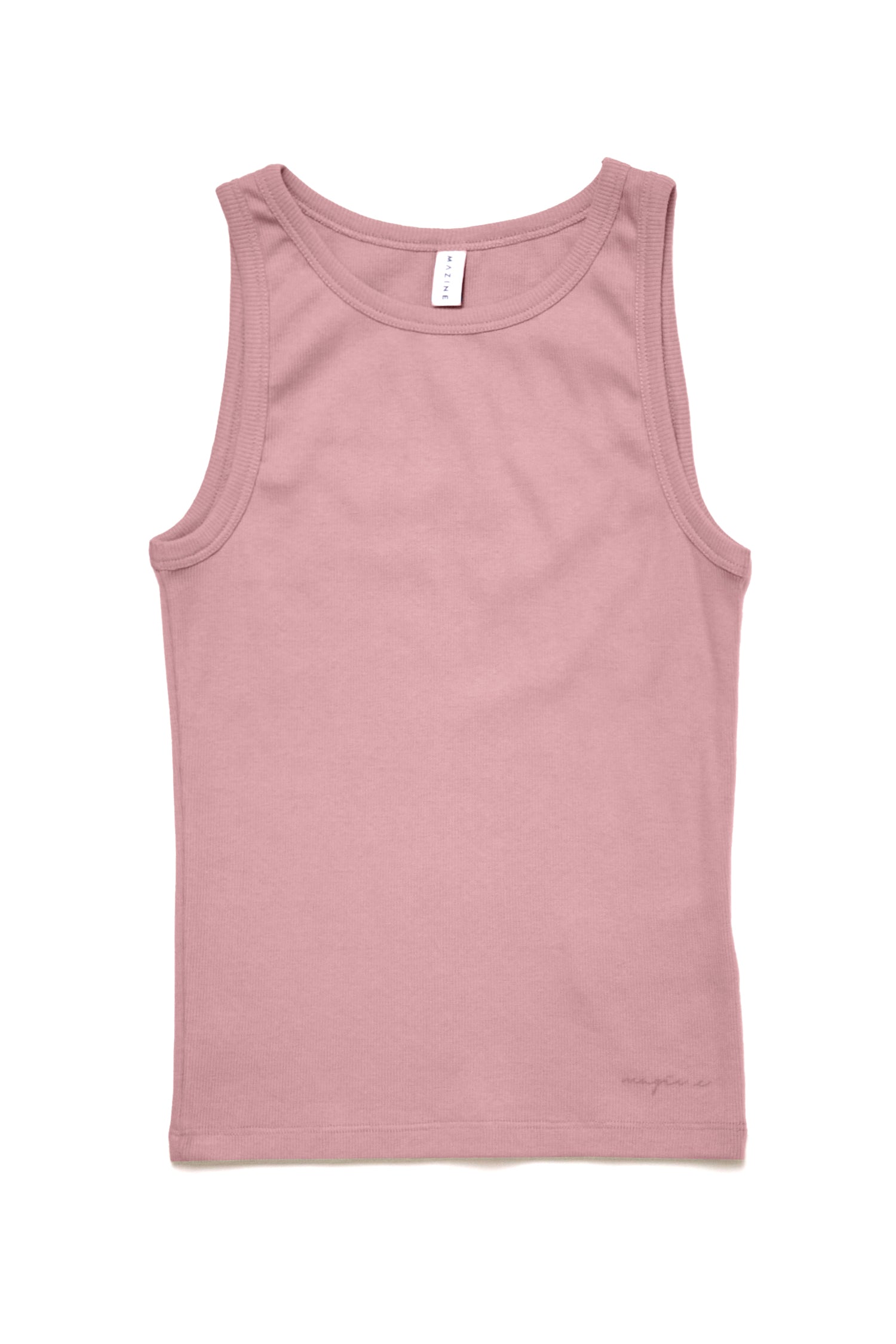 Rosa ärmelloses Tanktop isoliert
