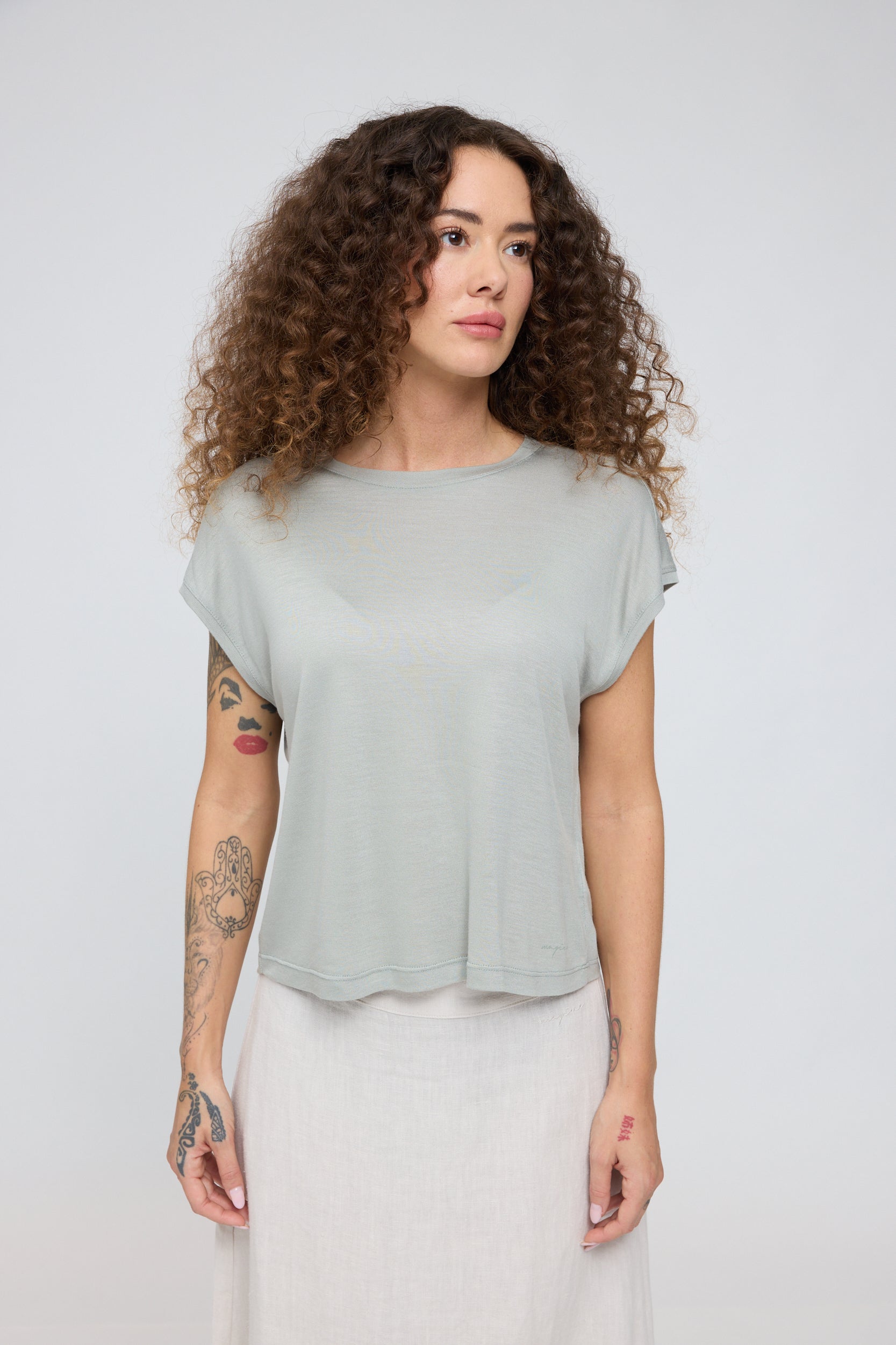 Cropped T Loose Fit