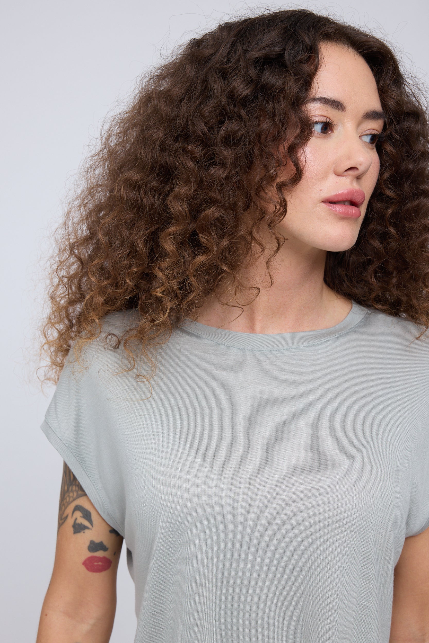 Cropped T Loose Fit