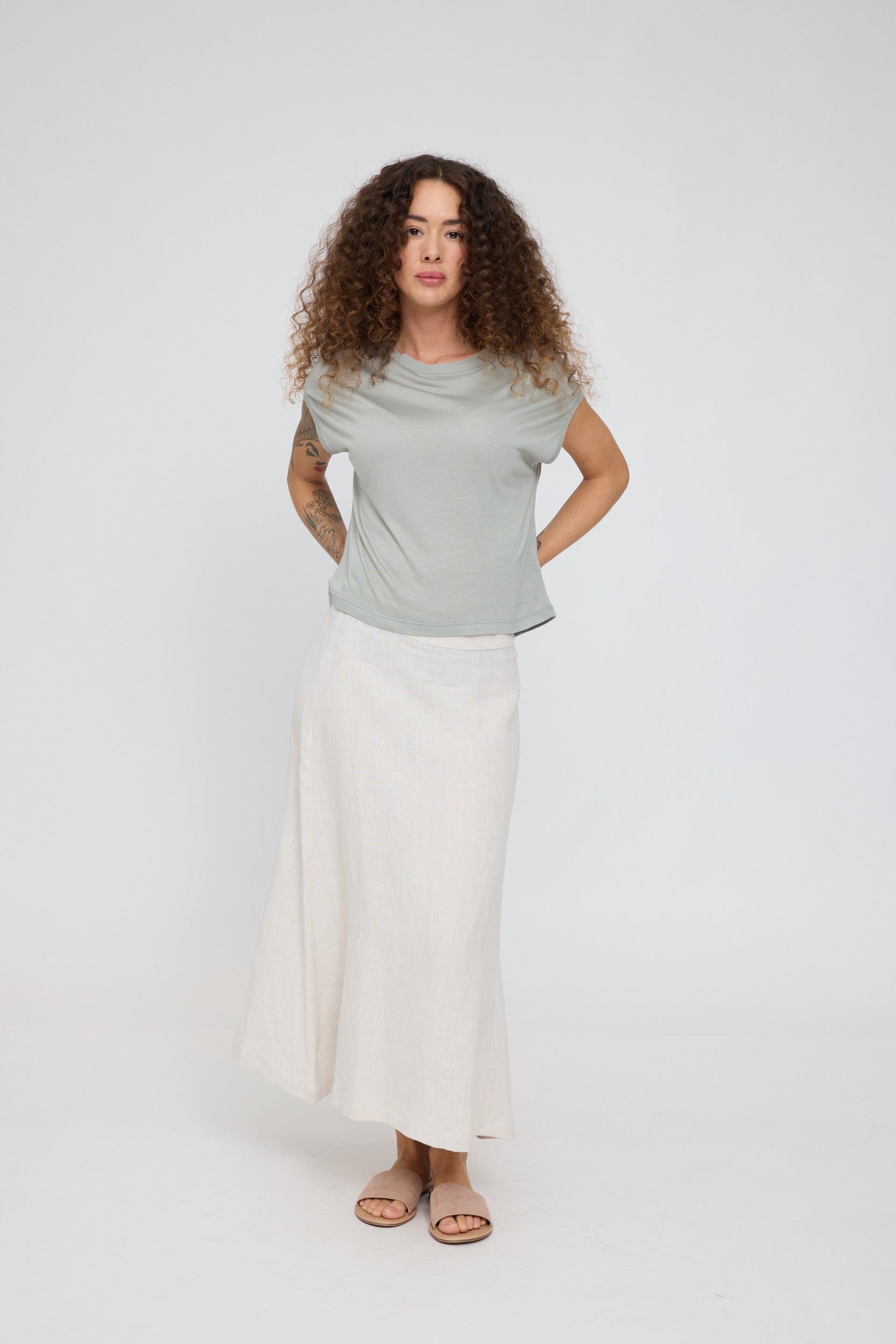 Cropped T Loose Fit