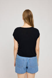 Cropped T Loose Fit