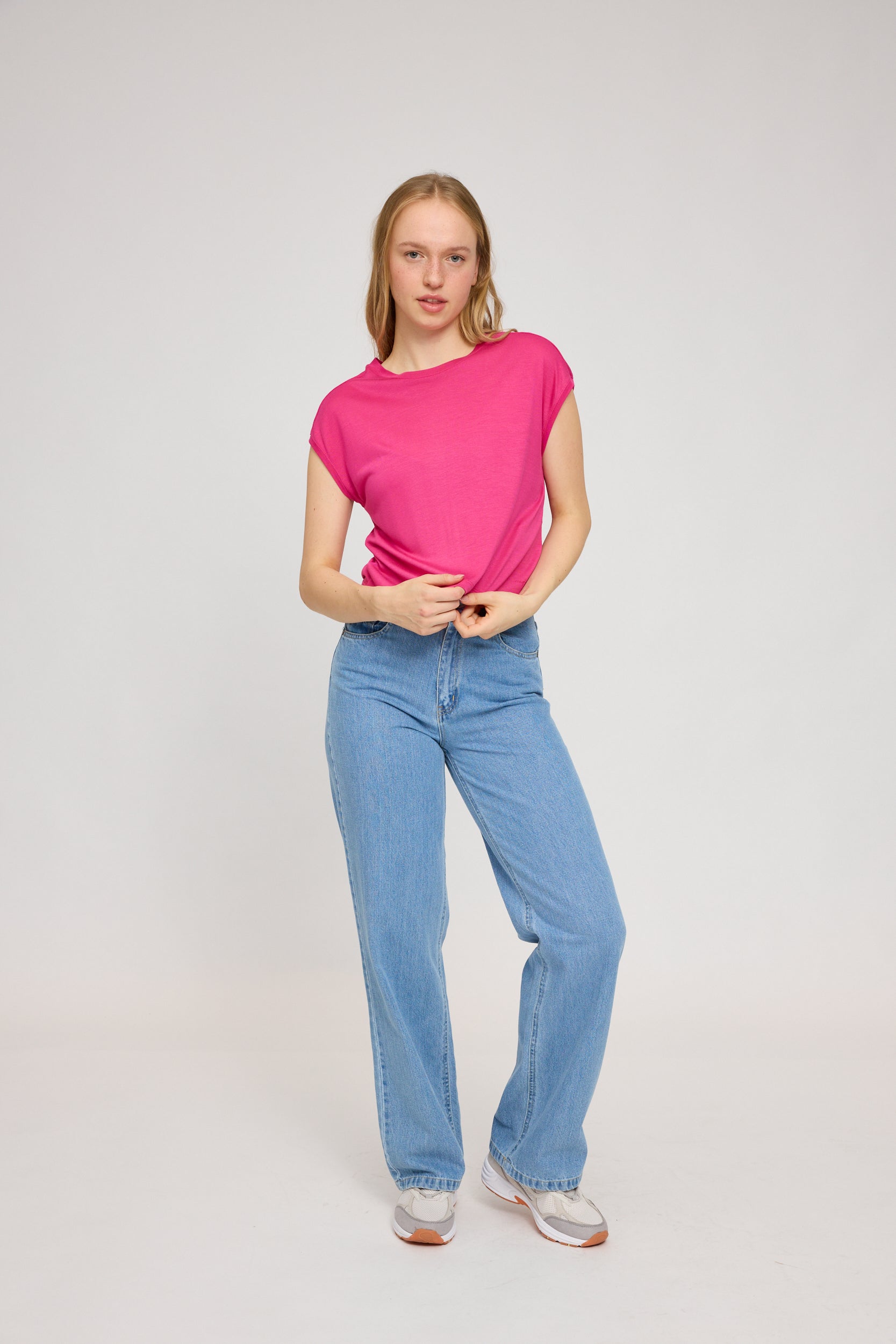 Cropped T Loose Fit