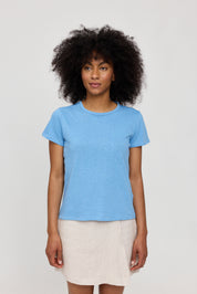 Linen Mix Basic T