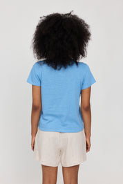 Linen Mix Basic T