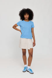 Linen Mix Basic T