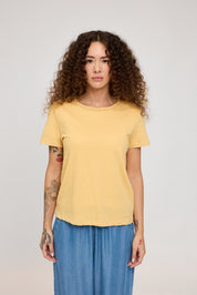 Linen Mix Basic T