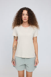 Linen Mix Basic T