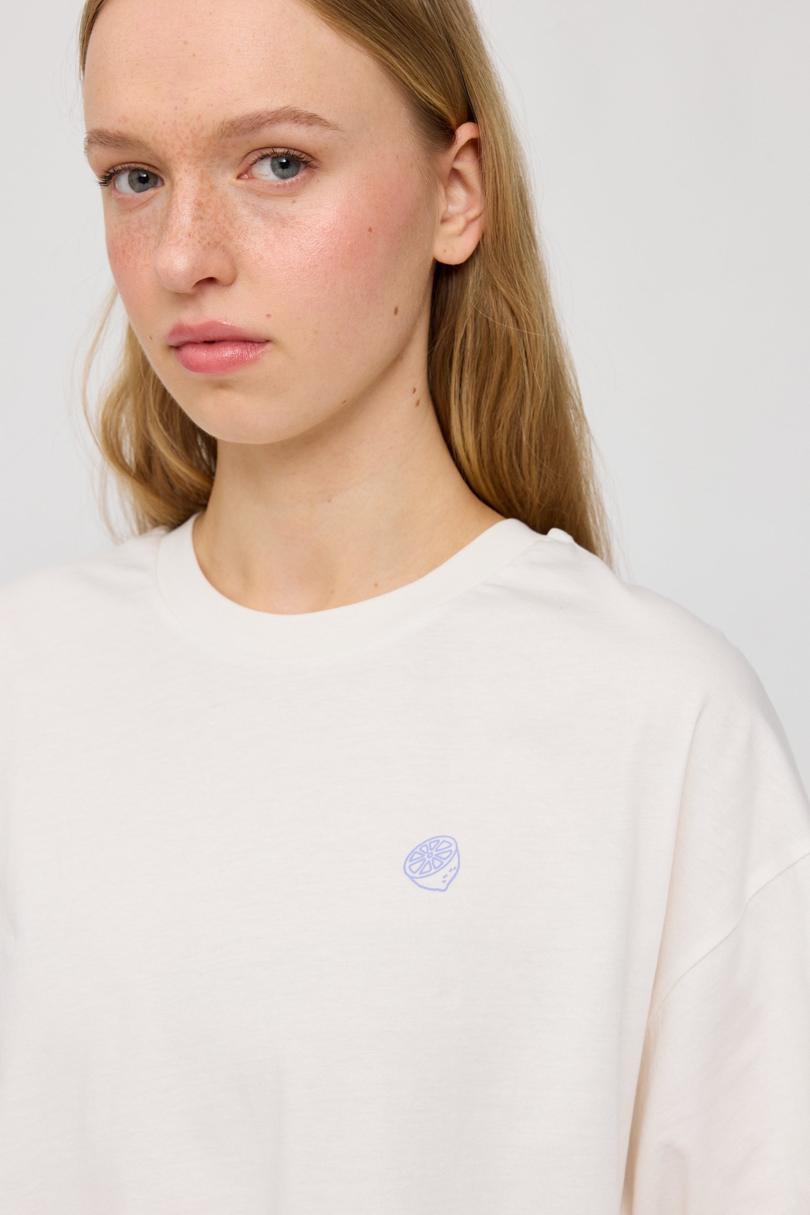 Back Print T - Offwhite/ Market Print