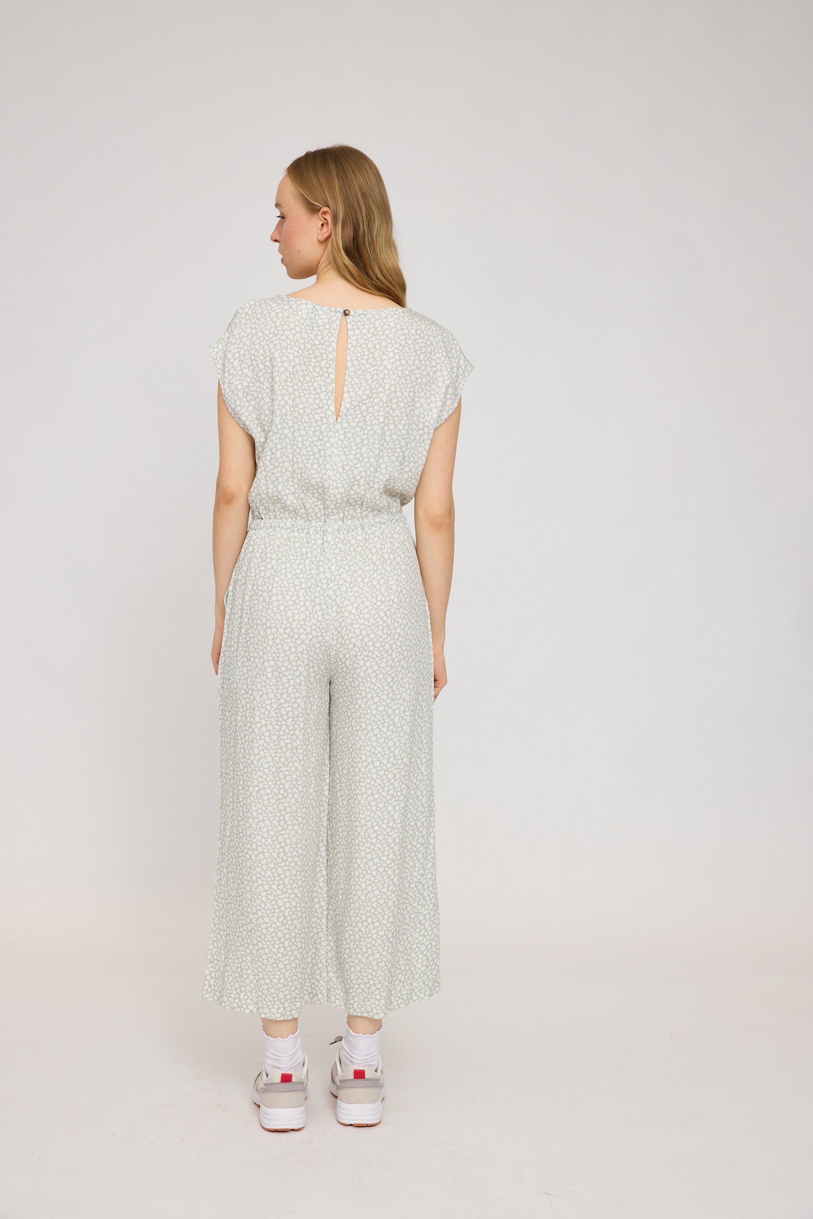 Printed Jumpsuit - Misty Jade