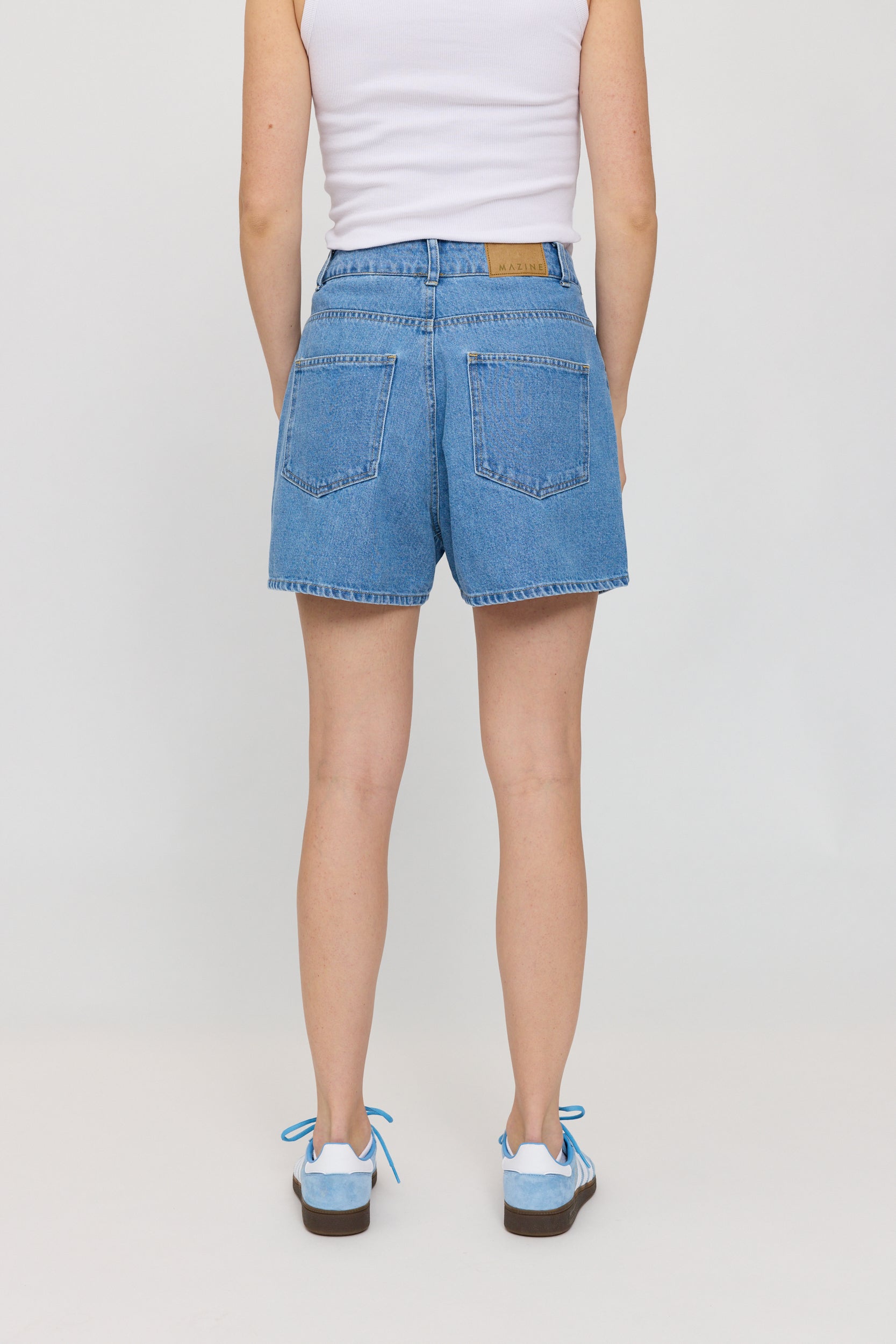 5-Pocket Denim Shorts - Light Blue Wash