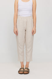 Straight Leg Linen Pants