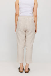 Straight Leg Linen Pants