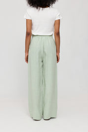 Wide Leg Linen Pants