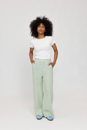 Wide Leg Linen Pants