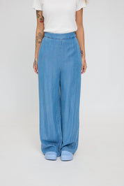 Wide Leg Denim Pants