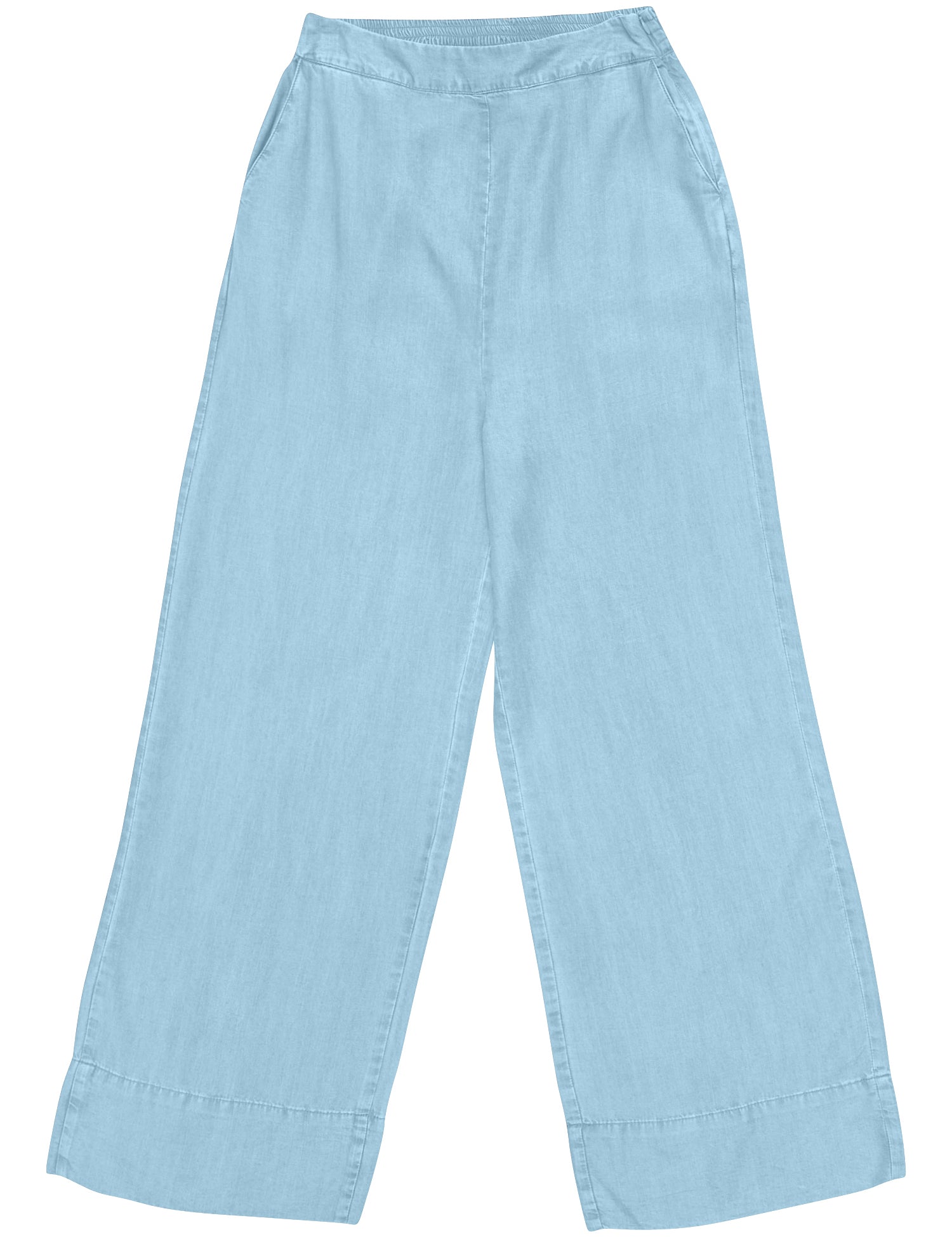 Wide Leg Denim Pants