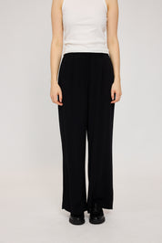 Pleated Pants - Black