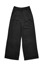 Pleated Pants - Black
